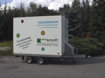Mobiler Kühlwagen