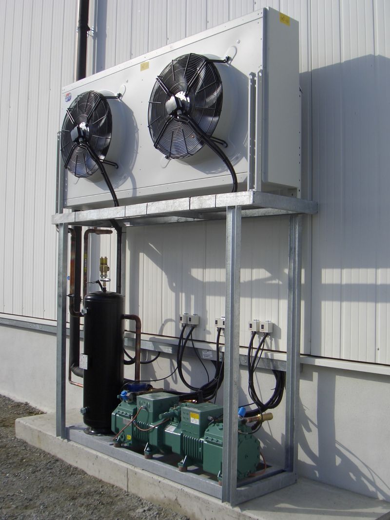 Tandem Maschine Schnellabkühler